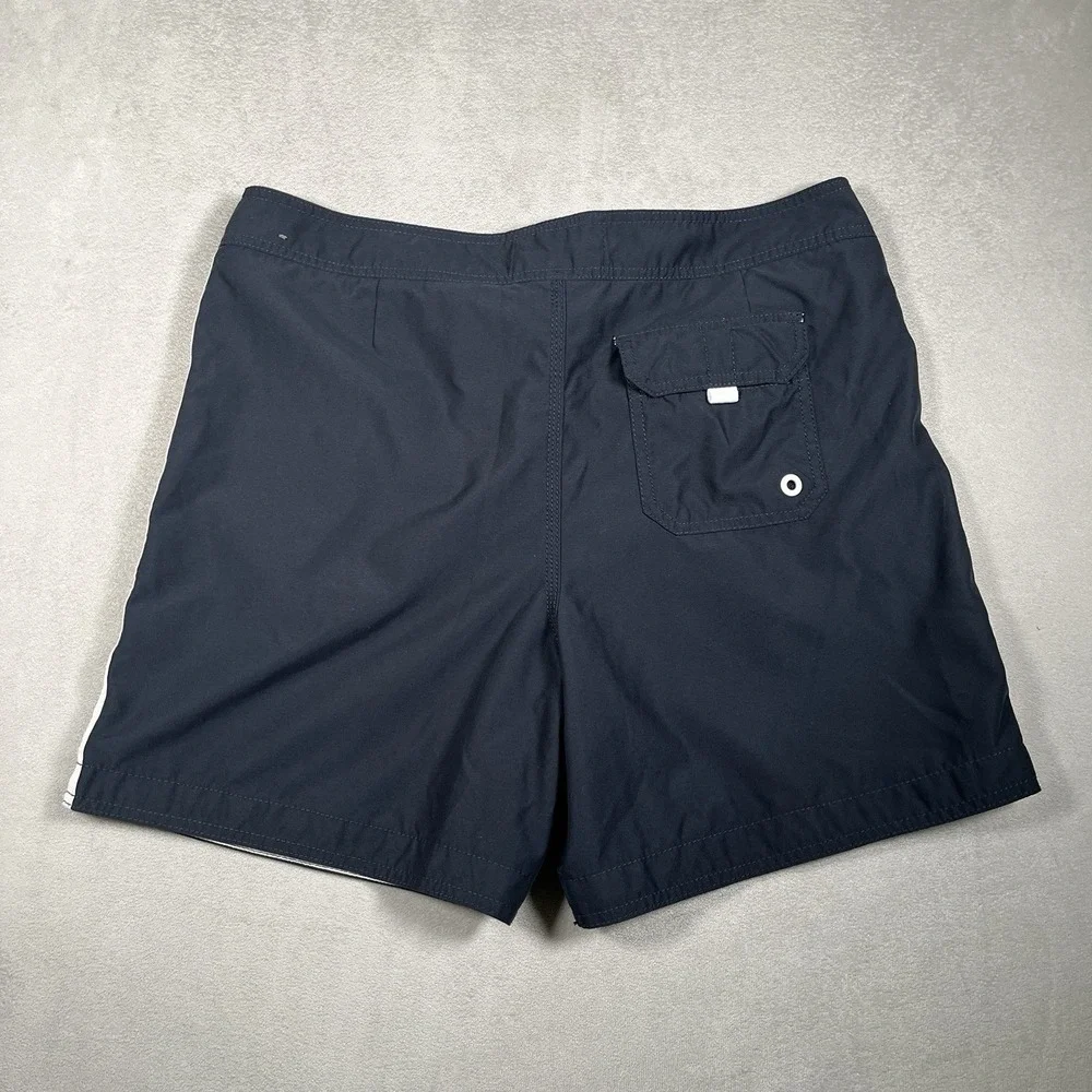Vintage Abercrombie & Fitch‎ Men's XL Navy Mesh Lined Board Swim Shorts Trunks